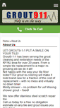 Mobile Screenshot of grout911.com
